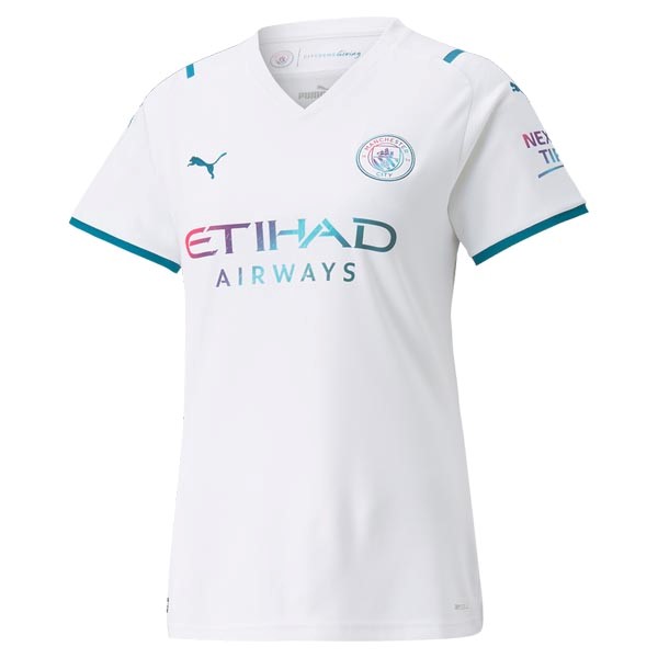 Camiseta Manchester City Segunda Equipación Mujer 2021/2022